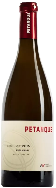 Nové vinařství Chardonnay 2015 petanque výběr z hroznů CÉPAGE 0,75 l
