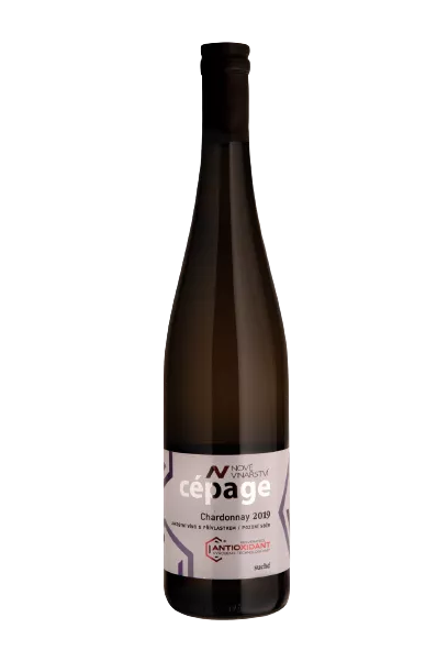 Nové vinařství Chardonnay 2019 pozdní sběr NVR 0,75 l