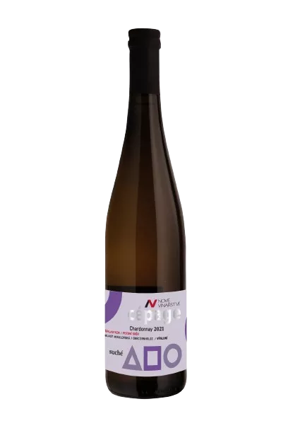 Nové vinařství Chardonnay 2022 pozdní sběr CÉPAGE 0,75 l
