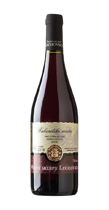 Rulandské modré 2018 - výběr z hroznů