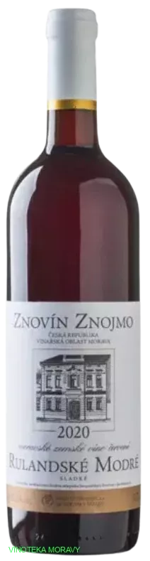 Rulandské modré 2020 - moravské zemské víno