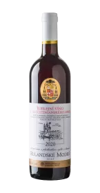 Rulandské modré 2020 - výběr z hroznů