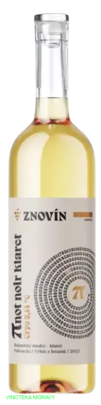 Rulandské modré klaret 2023 - vyběr z hroznů