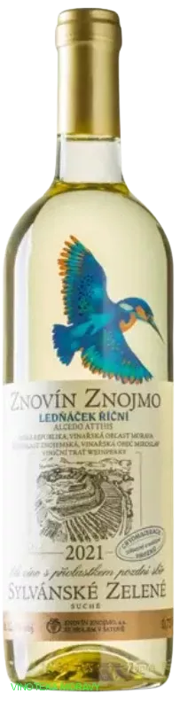 Sylvánské zelené Ledňáček říční 2021 - pozdní sběr