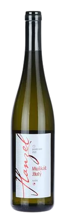 Vinařství Hanzel Muškát žlutý 2022 pozdní sběr 0,75 l
