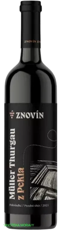 Müller Thurgau 2023 - pozdní sběr