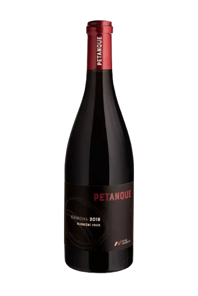 Nové vinařství Frankovka 2019 černý petanque zemské víno 0,75 l