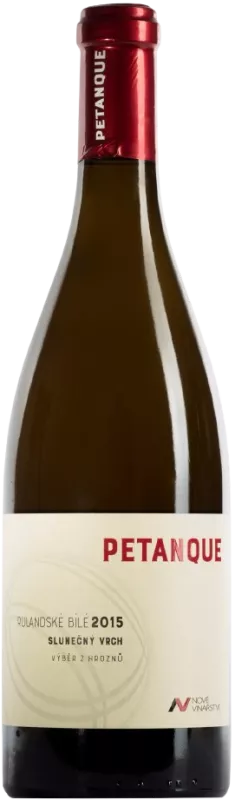 Nové vinařství Rulandské bílé 2015 výběr z hroznů Petanque 0,75 l