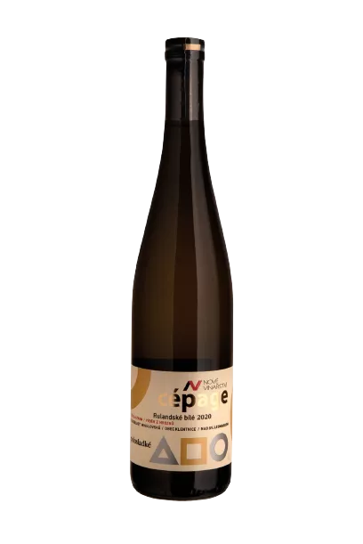 Nové vinařství Rulandské bílé 2020 výběr z hrounů 0,75 l
