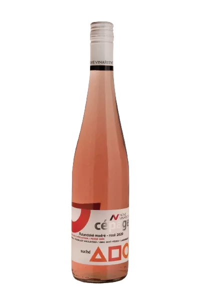 Nové vinařství Rulandské modré rosé 2020 pozdní sběr Cépage 0,75 l