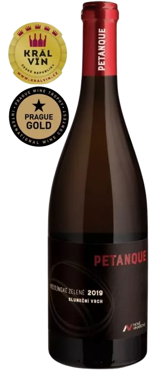 Nové vinařství Veltlínské zelené 2019 zemské víno PETANQUE 0,75 l
