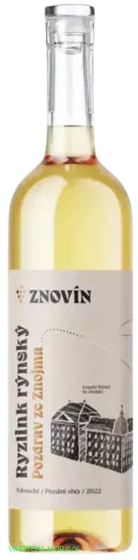 Ryzlink rýnský 2022 - pozdní sběr