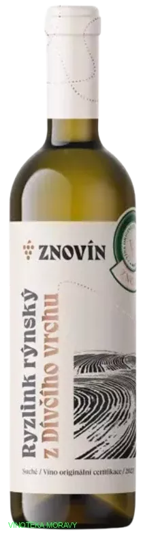 Ryzlink rýnský 2023 - víno originální certifikace