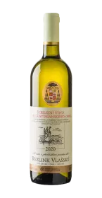 Ryzlink vlašský 2020 - pozdní sběr