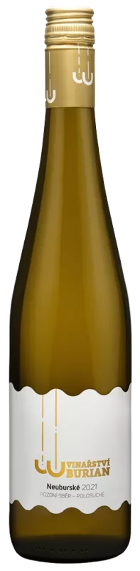 Vinařství Burian Neuburské 2022 pozdní sběr 0,75 l
