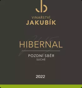 Vinařství Jakubík Hibernal 2022 pozdní sběr  0,75 l