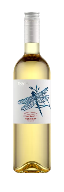 Vinařství Thaya Muškát moravský 2022 kabinetní-pozdravy z NP 0,75 l