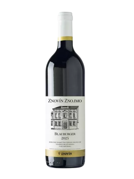 Znovín Znojmo Blauburger 2025 - moravské zemské víno 0,75 l