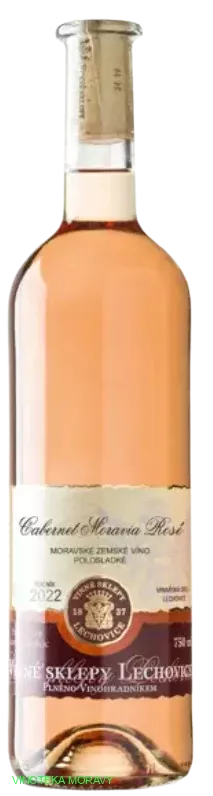Cabernet Moravia rosé 2022 - pozdní sběr
