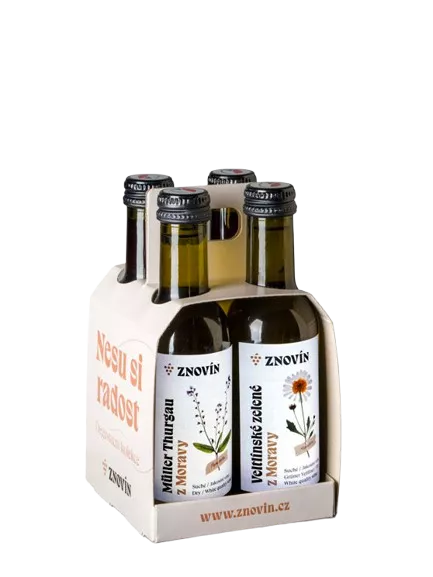 Znovín Znojmo Degustační kolekce 4 jakostních vín 4 x 0,187 l