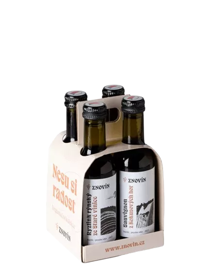 Znovín Znojmo Degustační kolekce 4 přívlastkových vín 4 x 0,187 l