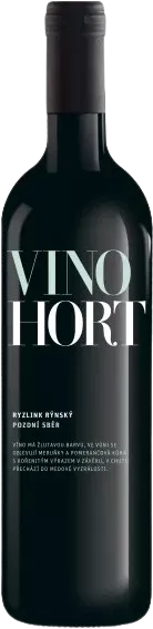 Ryzlink rýnský 2022 - pozdní sběr