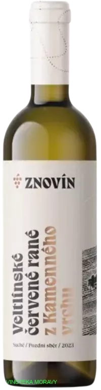 Veltlínské červené rané 2023 - pozdní sběr