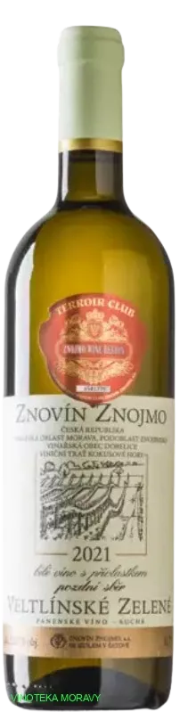 Veltlínské zelené 2021- pozdní sběr