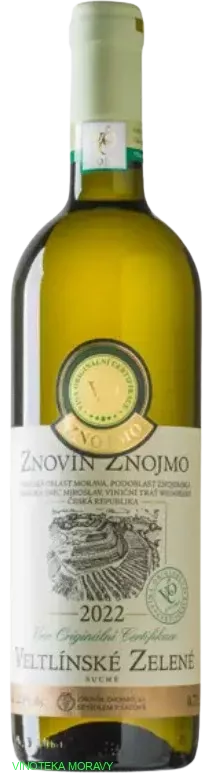Veltlínské zelené 2022 - VOC