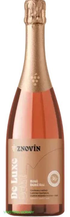 Znovín de Lux Rosé Demi sec 2019 - jakostní šumivé víno