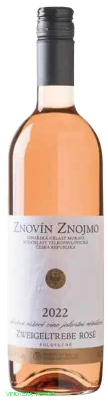 Zweigeltrebe rosé 2022 - jakostní víno
